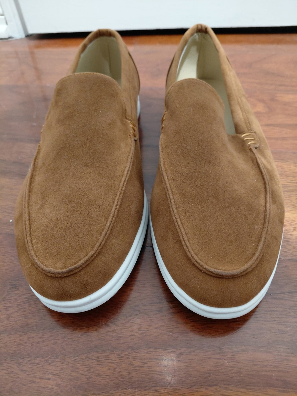 Men's Suede Yacht Loafers Shoes 12